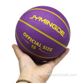 taille personnalisée 1 mini basket-ball en caoutchouc pour les enfants